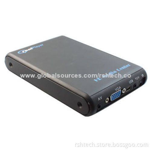 Car HDD Media Player, Supports Most Popular Files, Measures 134 x 83 x 24mm